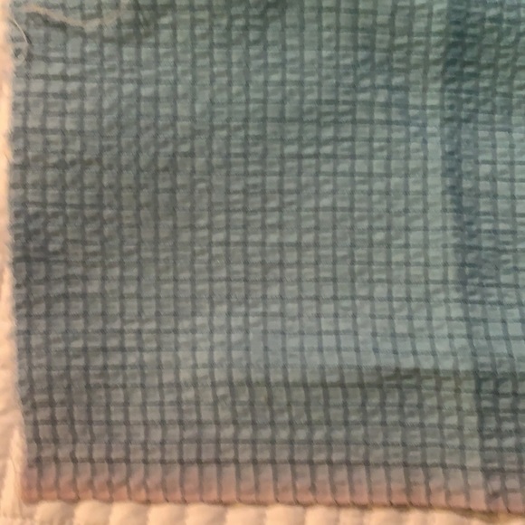 40’s rayon geometric woven yard goods - Picture 3 of 5